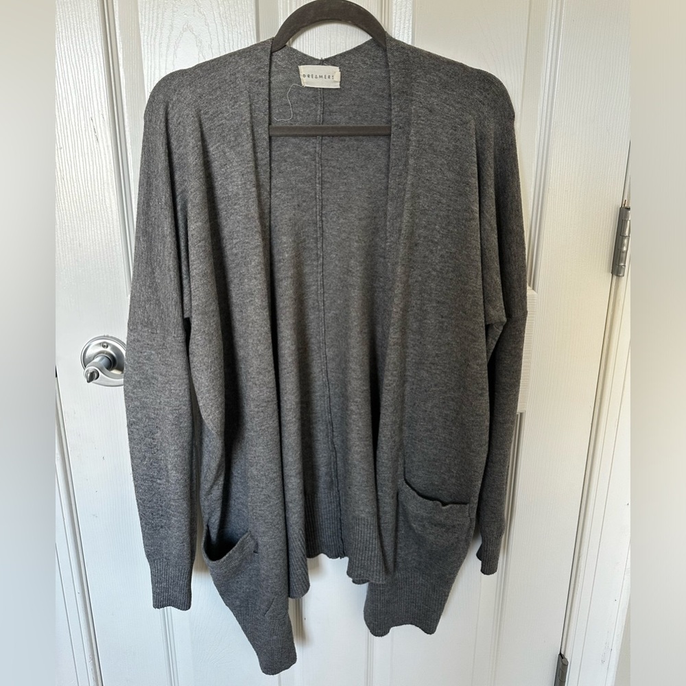 Gray Cardigan